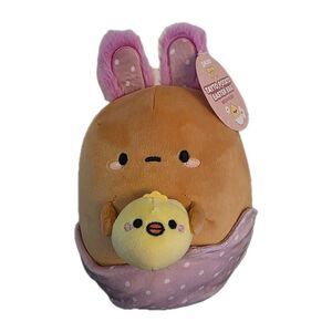 NEW Smoko Tayto Potato Easter Egg Mochi Plush Toy NWT Bunny Chick